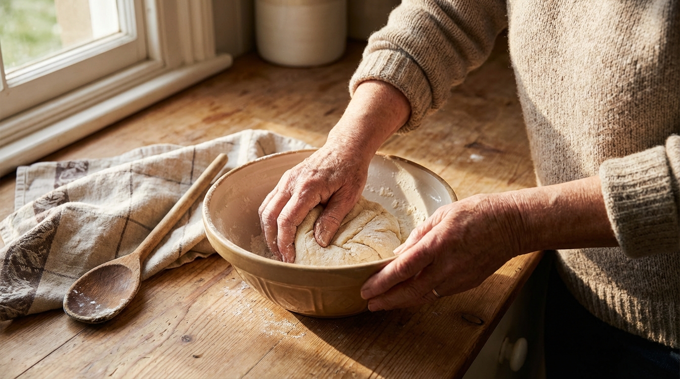 How Familiar Motions Calm the Mind