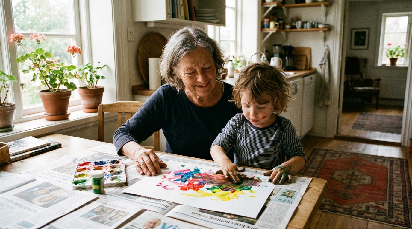 Letting Grandchildren Set the Crafting Pace