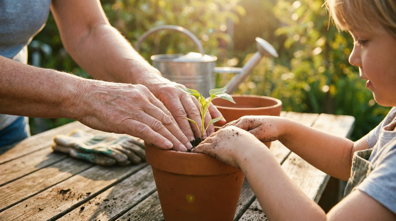 Making Time That Feels Unrushed With Grandchildren