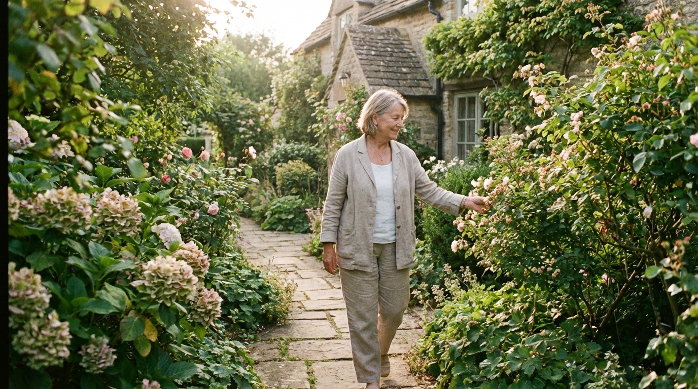 Why Familiar Garden Paths Feel Comforting