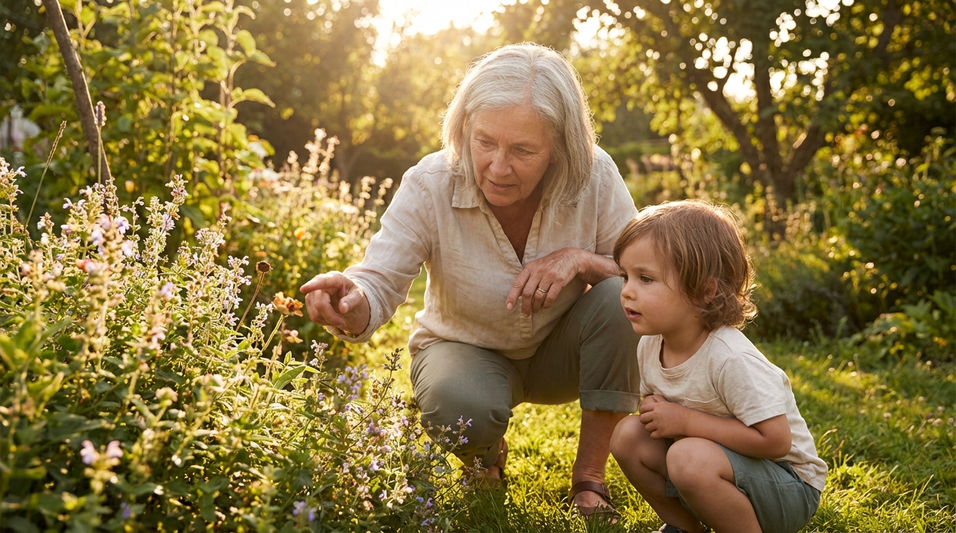 Why Gardens Feel Magical to Grandchildren